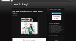 Desktop Screenshot of ilovetobang.blogspot.com