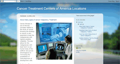 Desktop Screenshot of cancertreatmentamerica.blogspot.com