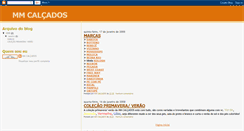 Desktop Screenshot of mmcalcados.blogspot.com