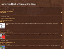 Tablet Screenshot of centurionhealthcorp.blogspot.com