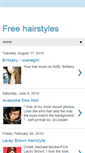 Mobile Screenshot of freehairstyles.blogspot.com