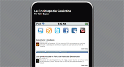 Desktop Screenshot of laenciclopediagalactica.blogspot.com