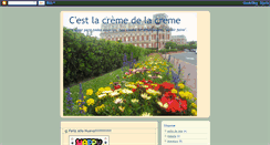 Desktop Screenshot of cestlacremedelacreme.blogspot.com