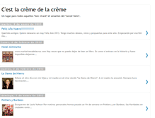 Tablet Screenshot of cestlacremedelacreme.blogspot.com