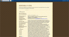 Desktop Screenshot of historiacine.blogspot.com