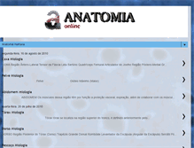 Tablet Screenshot of anatomiaonlinenet.blogspot.com