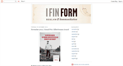Desktop Screenshot of ifinform.blogspot.com