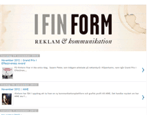 Tablet Screenshot of ifinform.blogspot.com