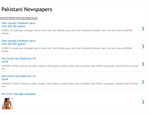 Tablet Screenshot of pakistaninewspapers.blogspot.com