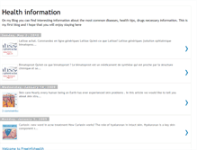 Tablet Screenshot of freeinfohealth.blogspot.com