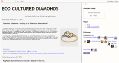 Desktop Screenshot of cultured-diamond.blogspot.com