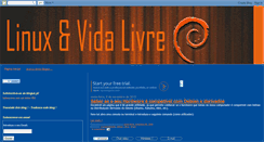 Desktop Screenshot of linuxvidalivre.blogspot.com