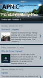 Mobile Screenshot of fundamentallypre.blogspot.com
