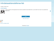 Tablet Screenshot of inlindakasabiansdefense-fab.blogspot.com