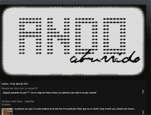 Tablet Screenshot of andoaburrido.blogspot.com
