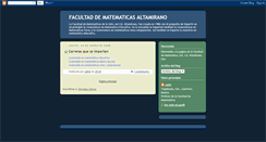 Desktop Screenshot of fmaltamirano.blogspot.com