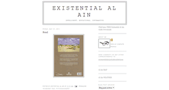 Desktop Screenshot of existentialalain.blogspot.com