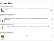 Tablet Screenshot of fantagesmileys.blogspot.com