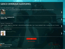 Tablet Screenshot of gekco-diver2011.blogspot.com