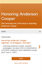 Mobile Screenshot of honoringandersoncooper.blogspot.com