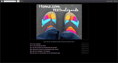 Desktop Screenshot of homocontexto.blogspot.com