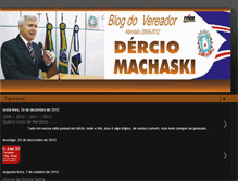 Tablet Screenshot of derciomachaski.blogspot.com