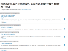 Tablet Screenshot of pherotones.blogspot.com