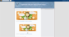Desktop Screenshot of legitimate-jobs-for-wahms.blogspot.com