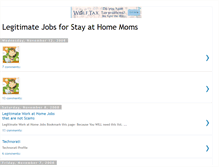 Tablet Screenshot of legitimate-jobs-for-wahms.blogspot.com