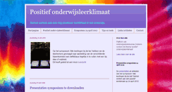 Desktop Screenshot of positiefleerklimaat.blogspot.com