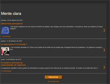 Tablet Screenshot of conlamenteclara.blogspot.com