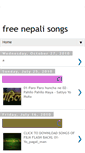 Mobile Screenshot of nepali-songs-nepalivideo.blogspot.com