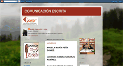 Desktop Screenshot of comunicacvionesescritas.blogspot.com