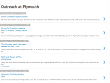 Tablet Screenshot of plymouthoutreach.blogspot.com