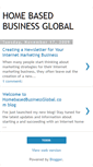 Mobile Screenshot of homebasedbusinessglobal.blogspot.com
