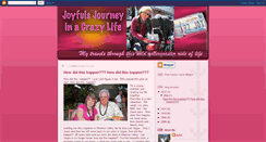 Desktop Screenshot of joyfulsjourneyinacrazylife.blogspot.com