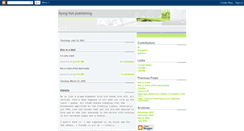 Desktop Screenshot of flyingfishllc.blogspot.com