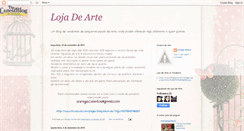Desktop Screenshot of lojadearte.blogspot.com