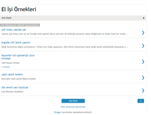 Tablet Screenshot of el-isi-ornekleri.blogspot.com