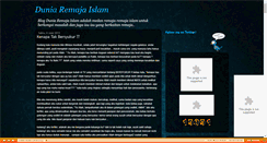 Desktop Screenshot of duniaremajaislam.blogspot.com