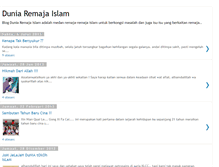 Tablet Screenshot of duniaremajaislam.blogspot.com