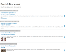 Tablet Screenshot of darvishrestaurant.blogspot.com