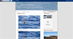 Desktop Screenshot of birdinglanzarote.blogspot.com