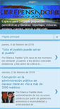 Mobile Screenshot of librepensador-sigloxxi.blogspot.com