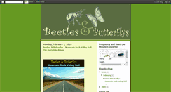 Desktop Screenshot of beetlesandbutterflys.blogspot.com