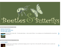 Tablet Screenshot of beetlesandbutterflys.blogspot.com