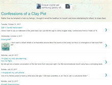 Tablet Screenshot of confessionsofaclaypot.blogspot.com