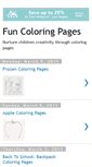 Mobile Screenshot of funandfreecoloringpages.blogspot.com