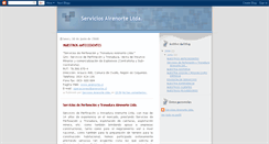 Desktop Screenshot of airenorteltda.blogspot.com