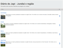 Tablet Screenshot of diariodojapi.blogspot.com